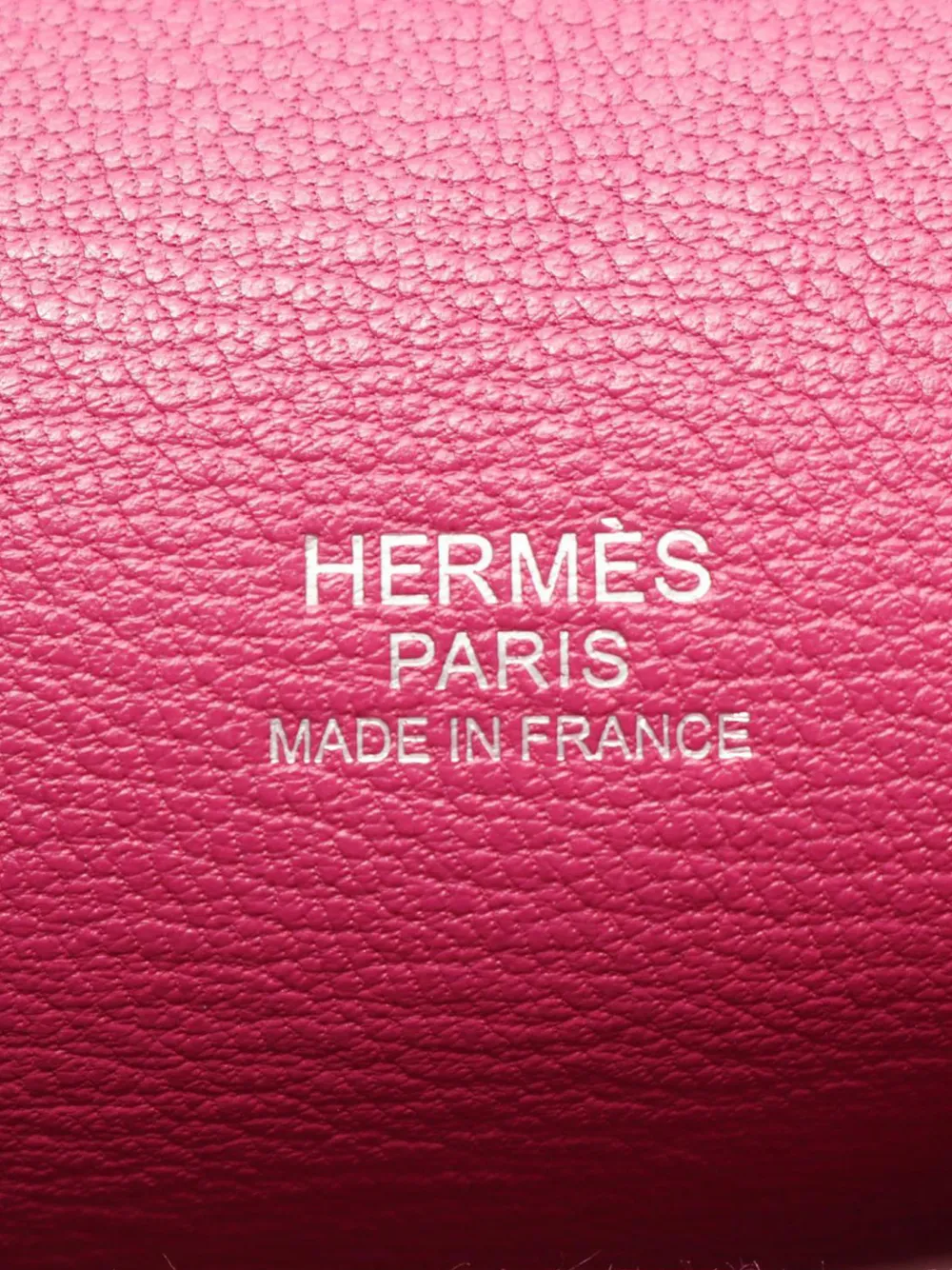 Hermès Pre-owned 2011 Clemence Jypsiere 28 Crossbody Bag in Pink, view 5