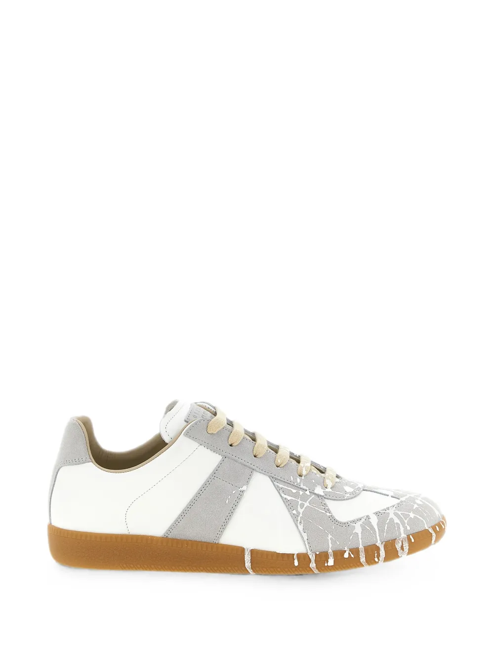 Maison Margiela Replica paint-splatter sneakers Wit