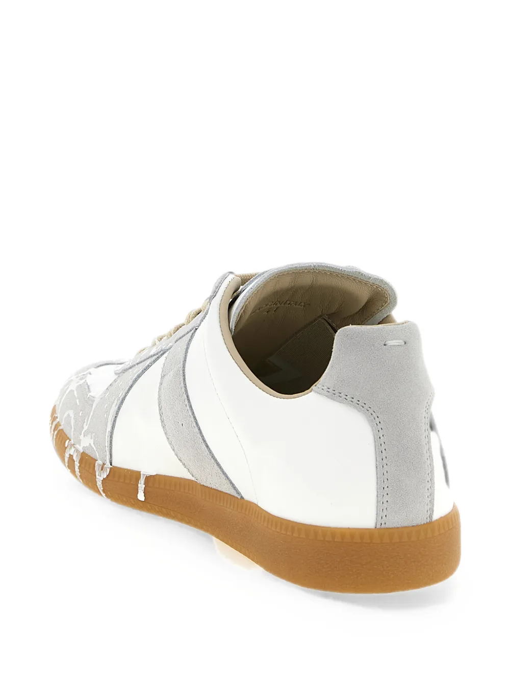 Maison Margiela Replica paint-splatter sneakers Wit