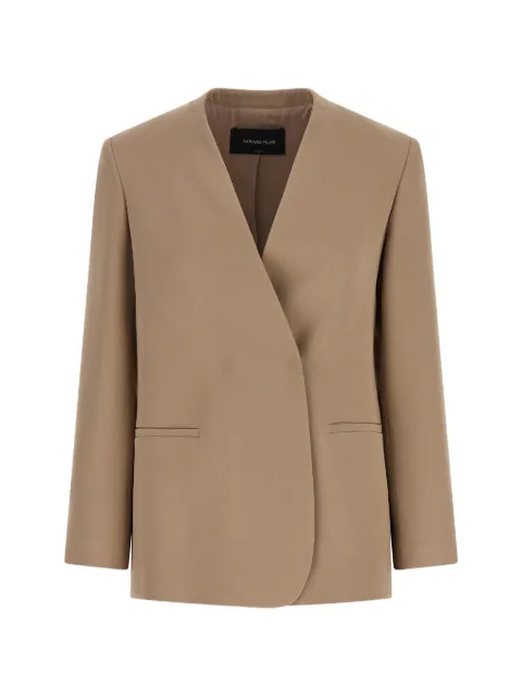 Fabiana Filippi blazer sin solapas