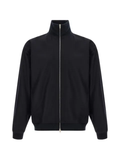 Jil Sander funnel-neck wool jacket