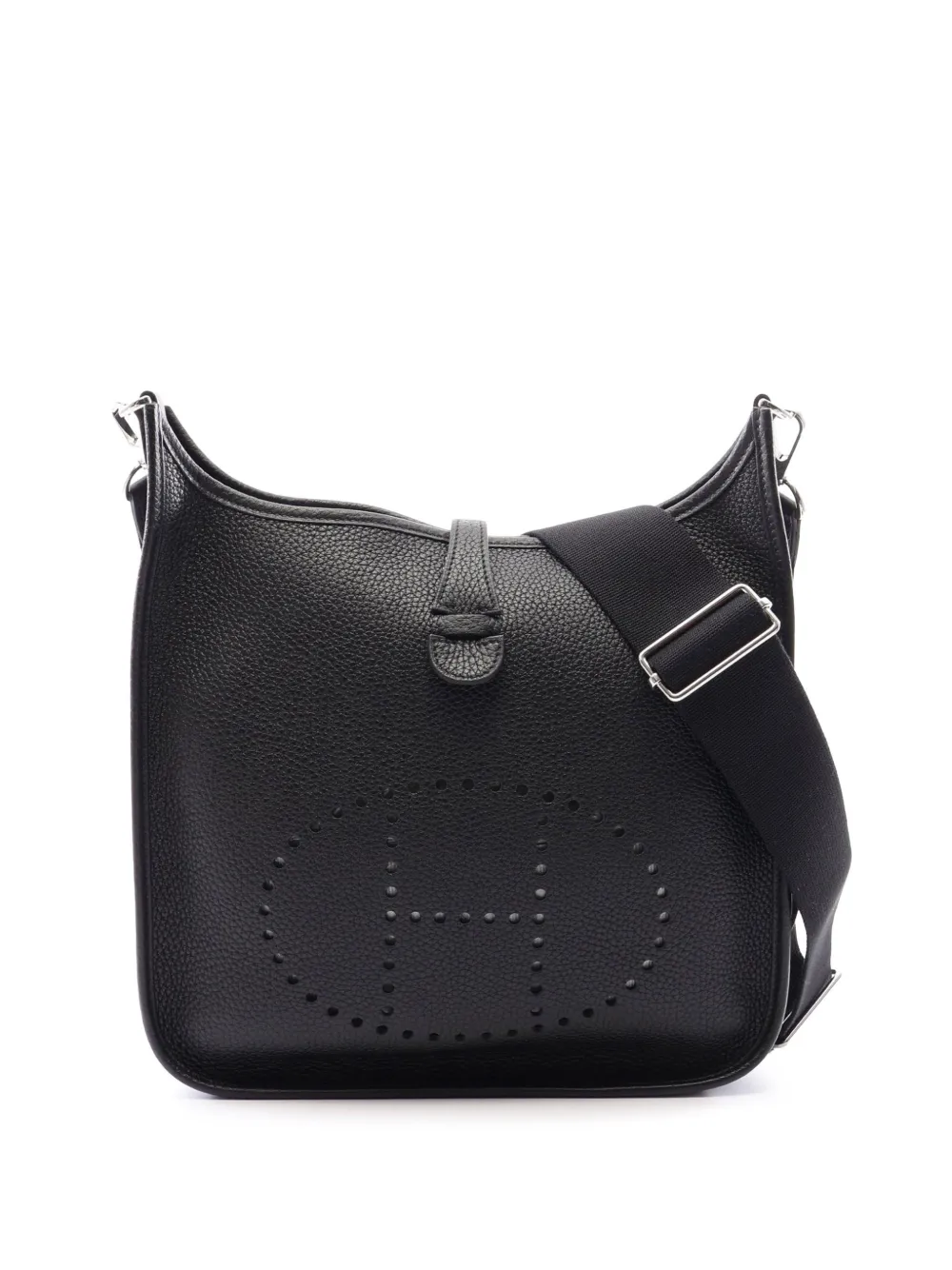 Hermès Pre-Owned 2021 Clemence Evelyne III Umhängetasche 29cm - Schwarz