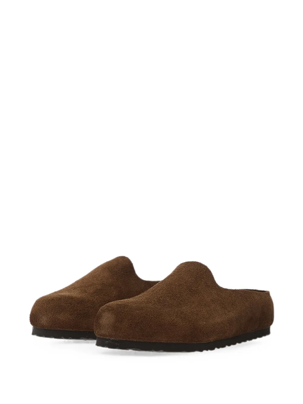 Birkenstock Amsterdam suede sneakers Bruin