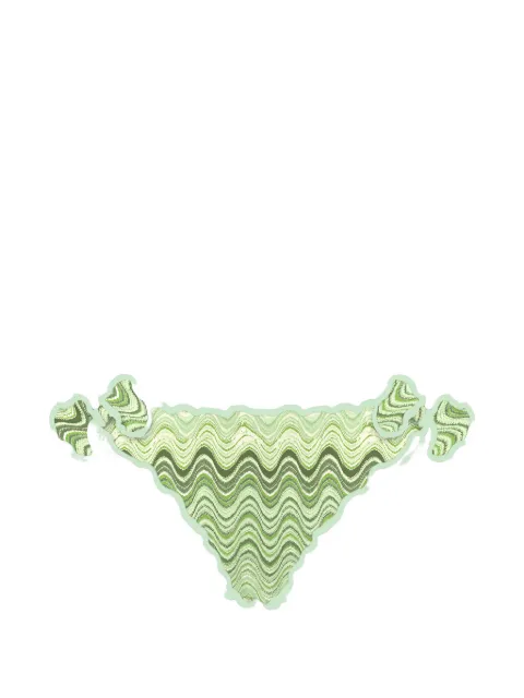 MC2 Saint Barth Kids zigzag-knit bikini bottoms