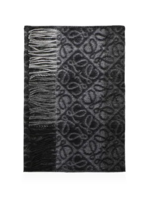Chrome Hearts ペイズリー フローラル シルクスカーフ | ブラック