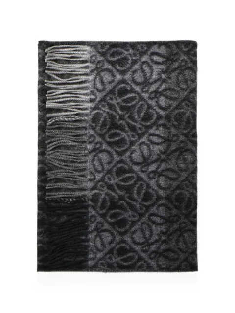 LOEWE Anagram scarf in wool and cashmere