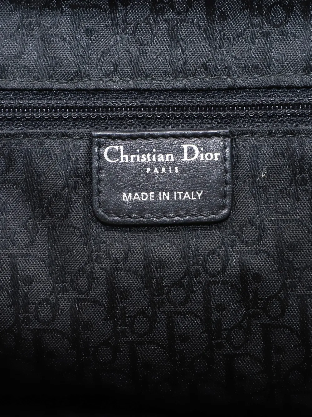 Christian Dior Pre-Owned Plissé geplooide shopper Grijs