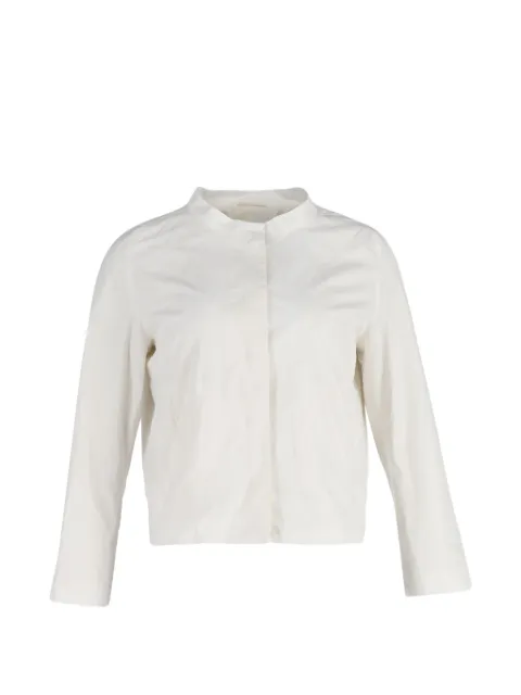 Jil Sander Pre-Owned stand collar cropped jacket