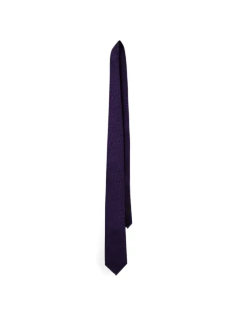 Hermès Pre-Owned geometric-print tie