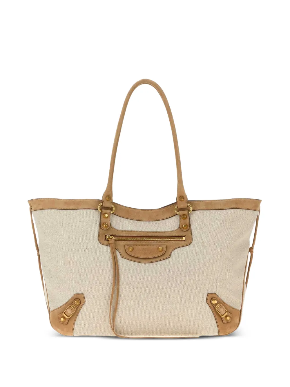 Balenciaga Mittelgroße Le City Tote Bag - Nude
