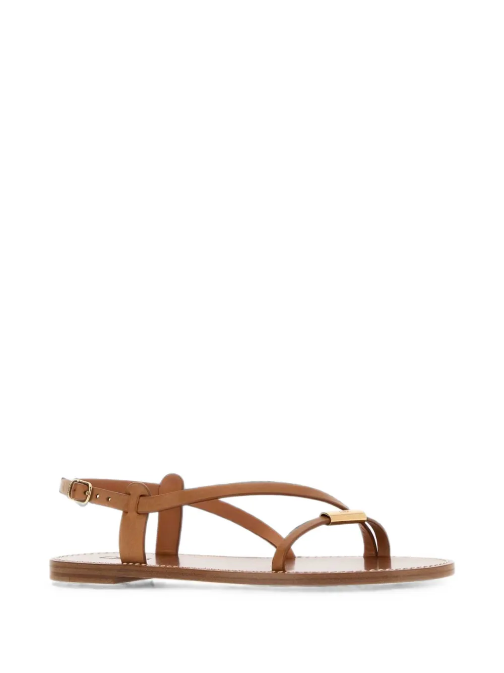 Chloé Matilda leather sandals Bruin