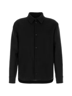Jil Sander ストライプ シャツジャケット | グレー | FARFETCH JP