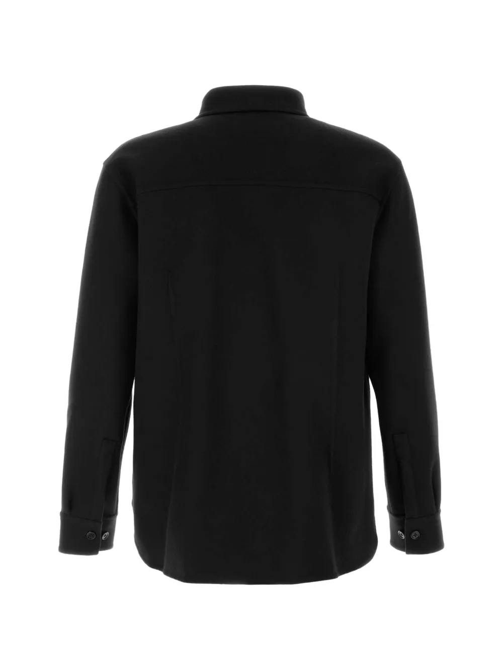 Jil Sander Button-up shirtjack Zwart