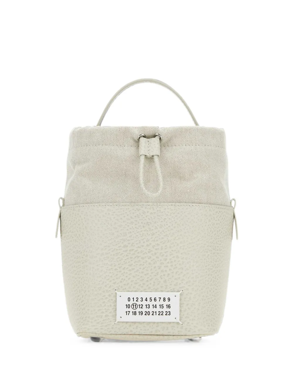 Maison Margiela Kleine 5AC Beuteltasche - Nude
