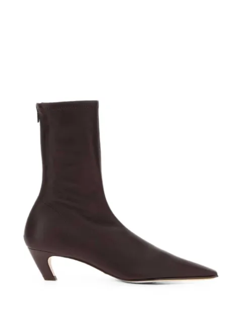 KHAITE Arizona square-toe ankle boots