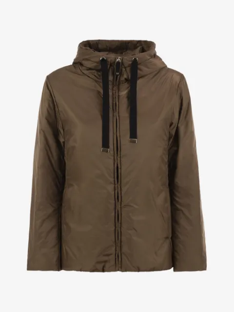 Max Mara padded drawstring-hood jacket