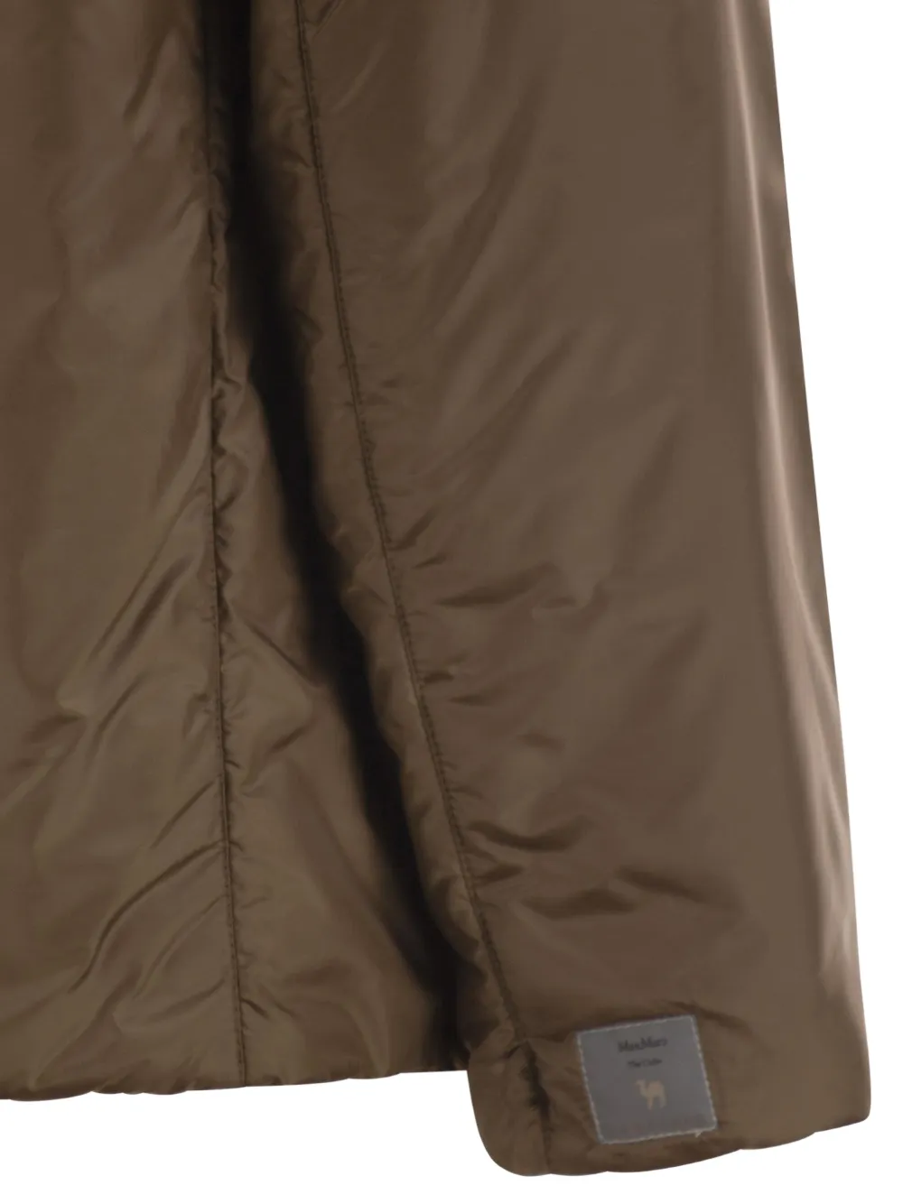 Max Mara Jack met trekkoord capuchon Bruin