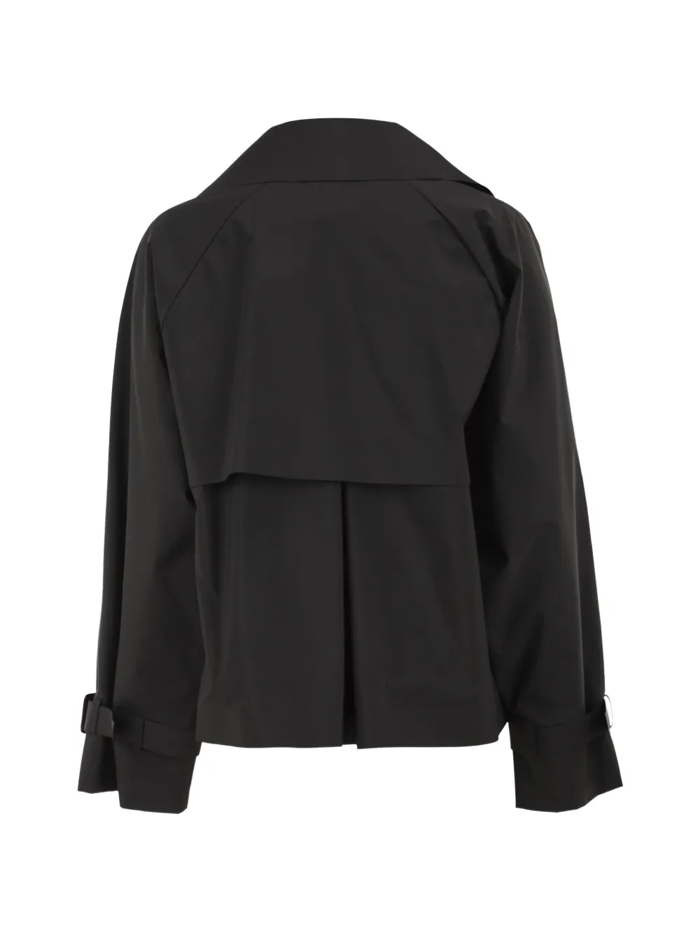 Weekend Max Mara Cropped jack met dubbele rij knopen Zwart