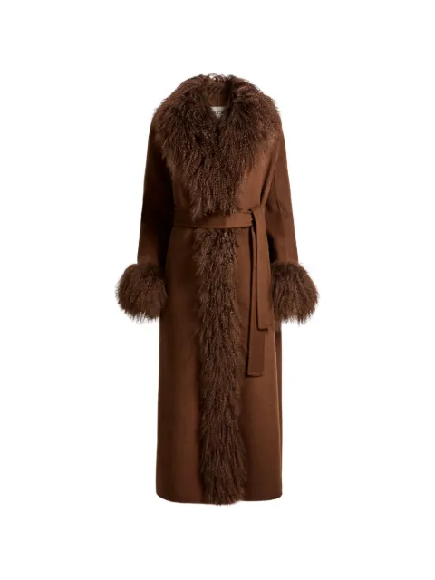 ducie Lola removable shearling coat