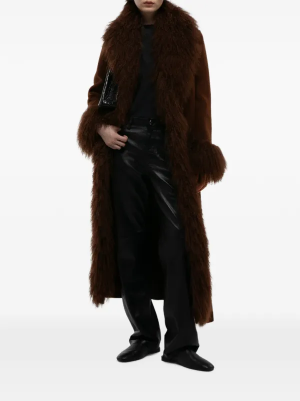 Ducie Lola Wool Coat | Brown | FARFETCH Ducie Lola Wool Coat | Brown | FARFETCH