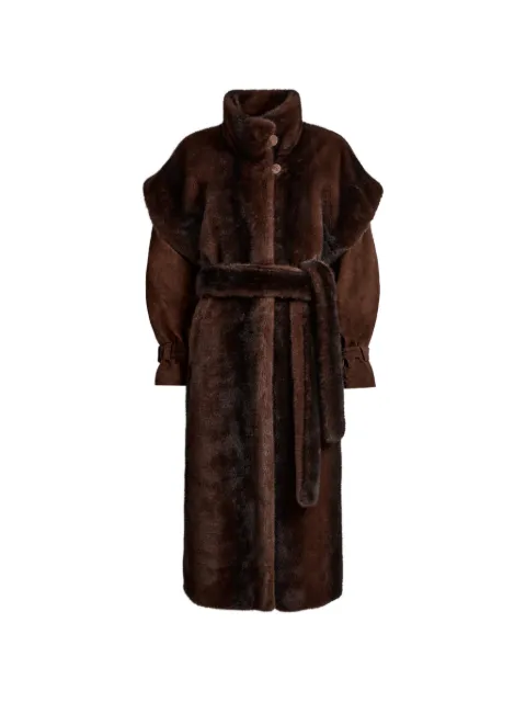 ducie Harper suede coat
