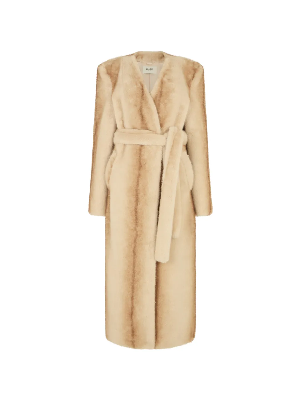 ducie Olivia faux-fur coat - Toni neutri