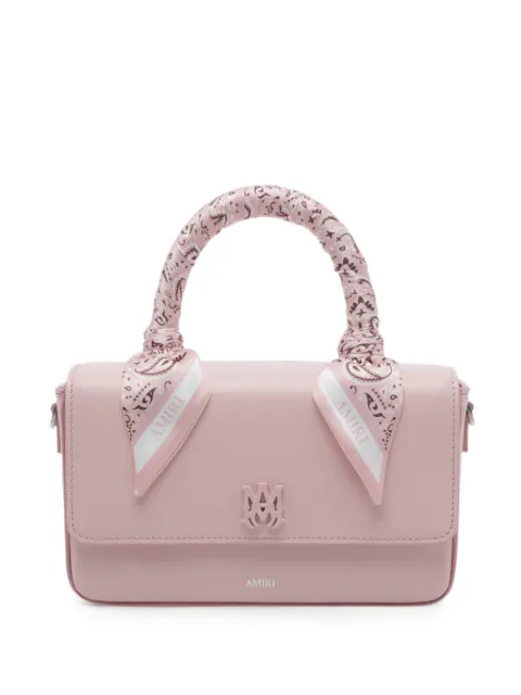 AMIRI micro Long Ma bandana-print handbag