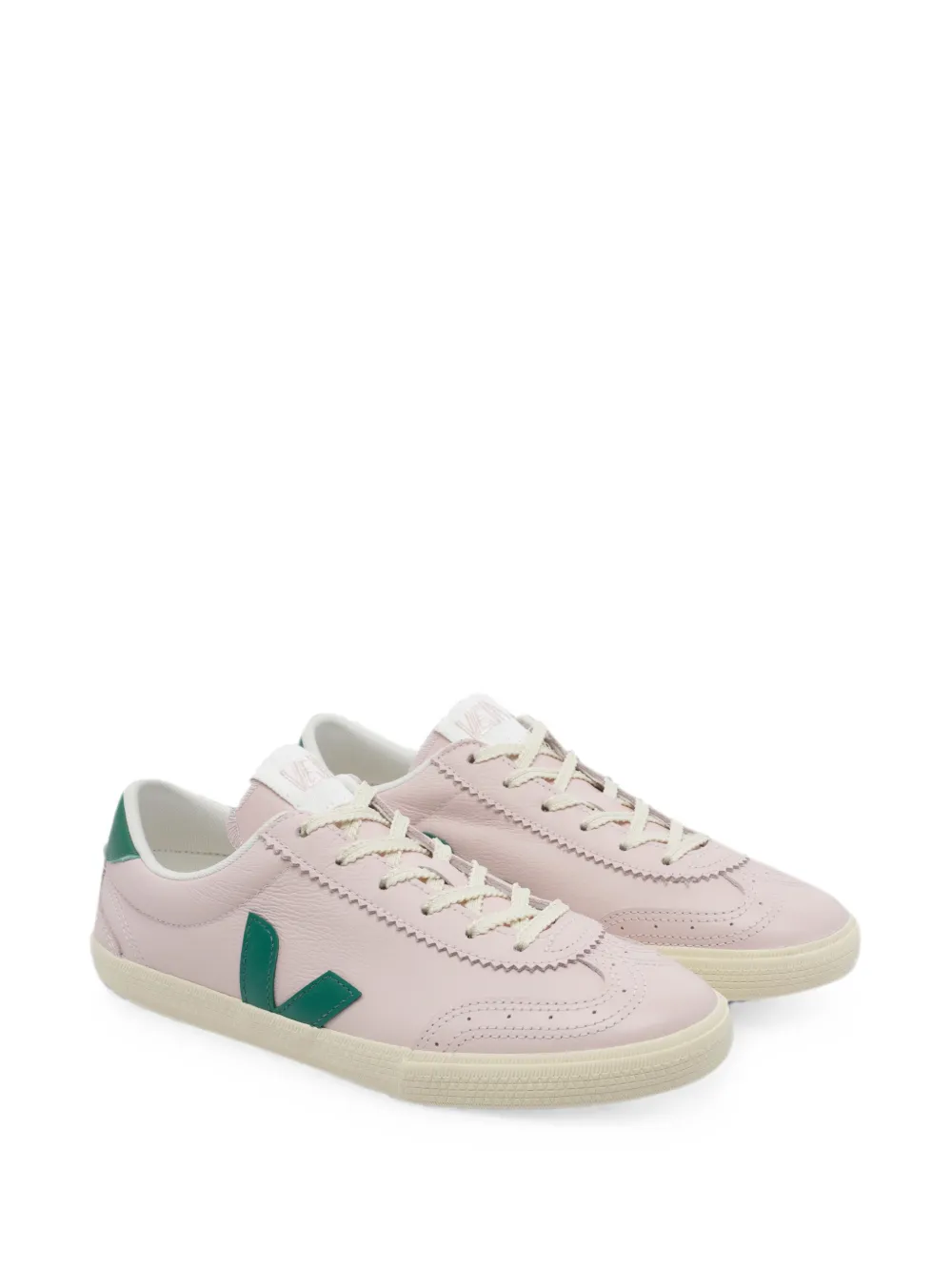 VEJA Volley sneakers met logo-patch Beige