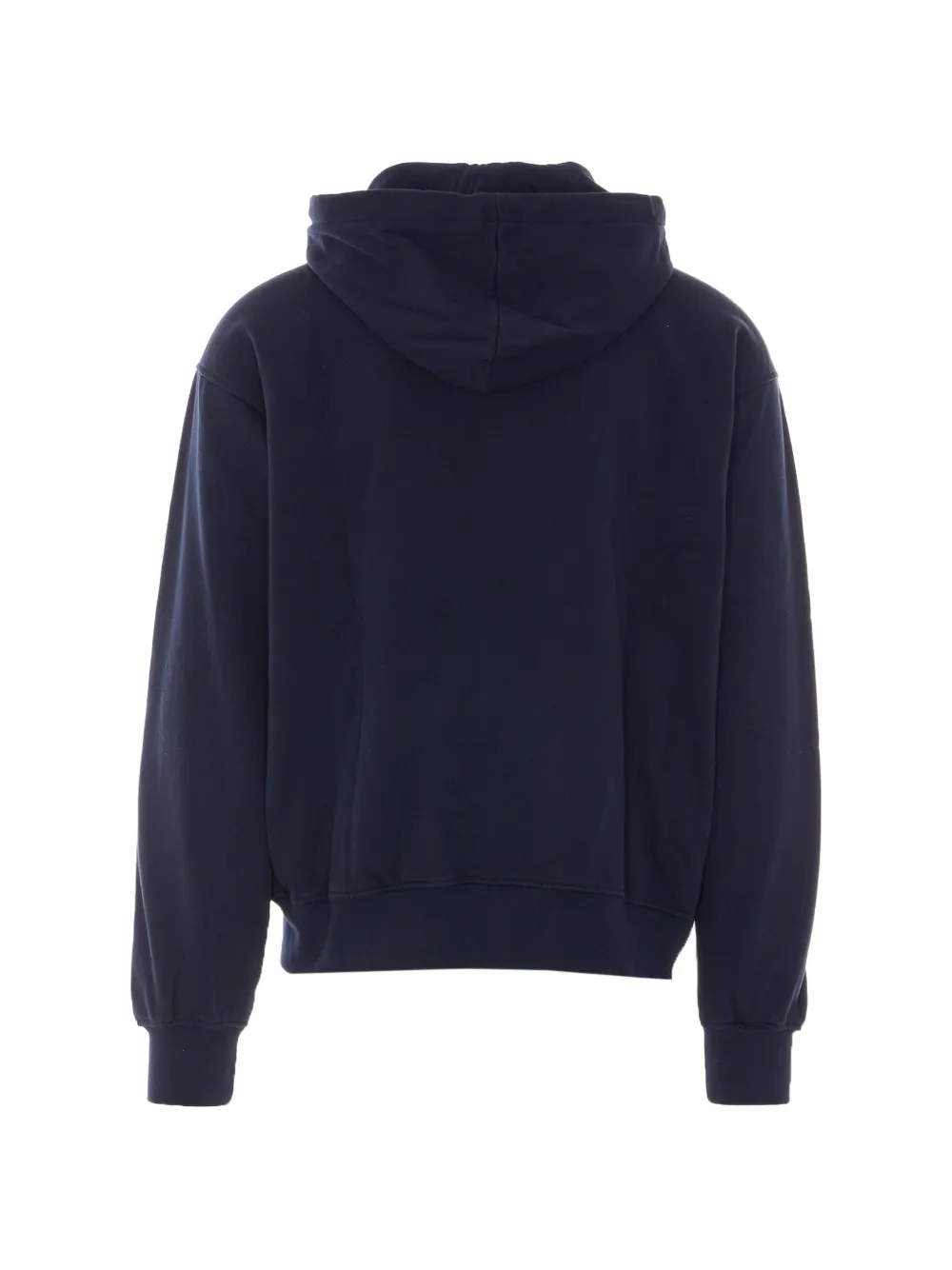 Drôle De Monsieur Hoodie met tekst Blauw