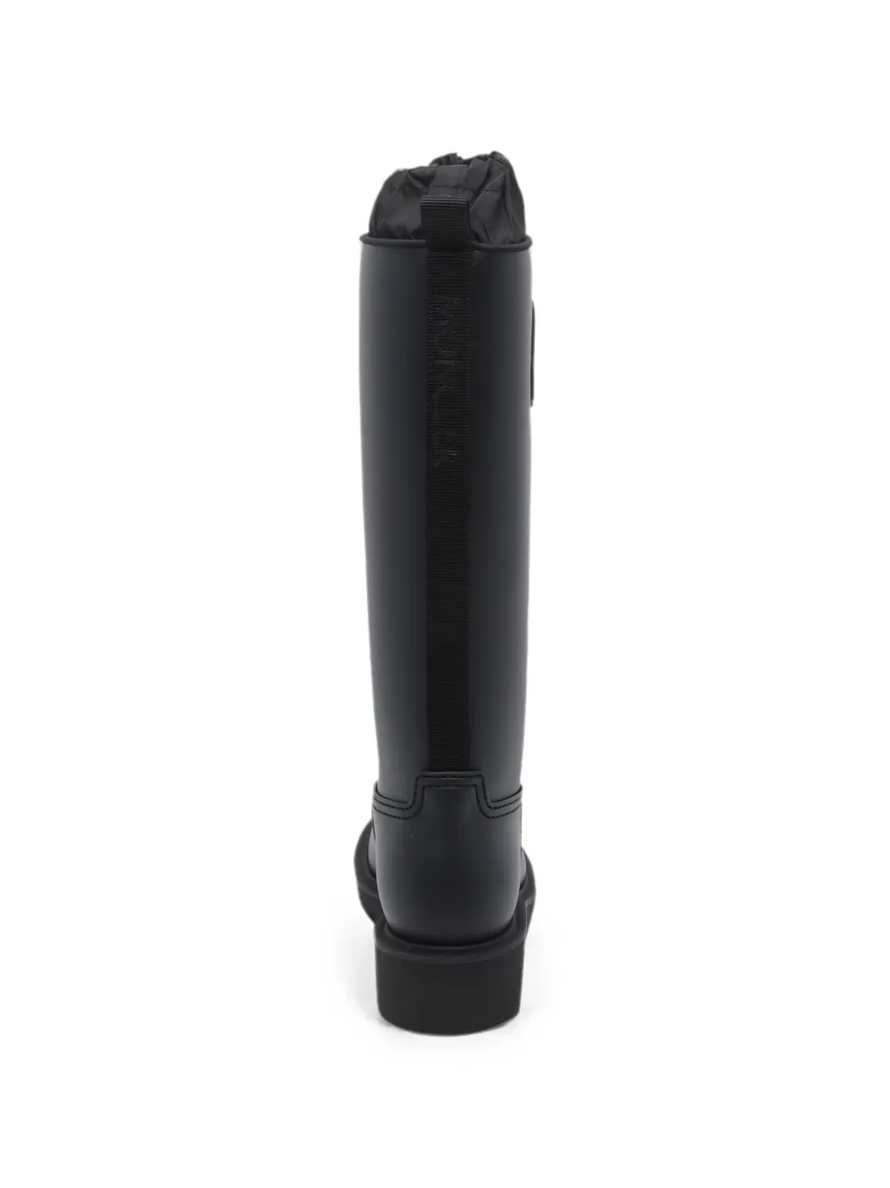 Moncler Kickstream High rain boots Zwart