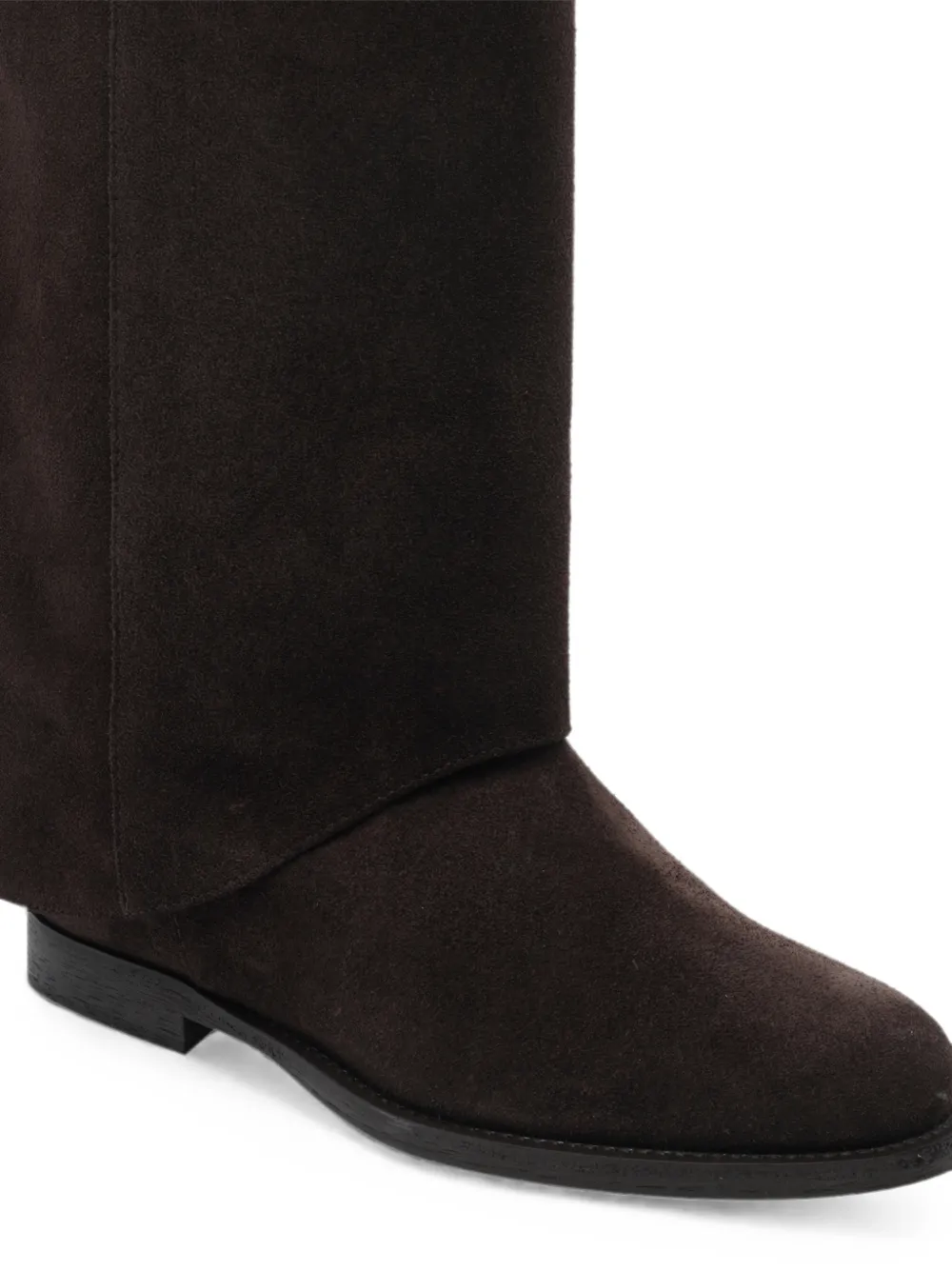 Via Roma 15 sued knee-high boots Bruin
