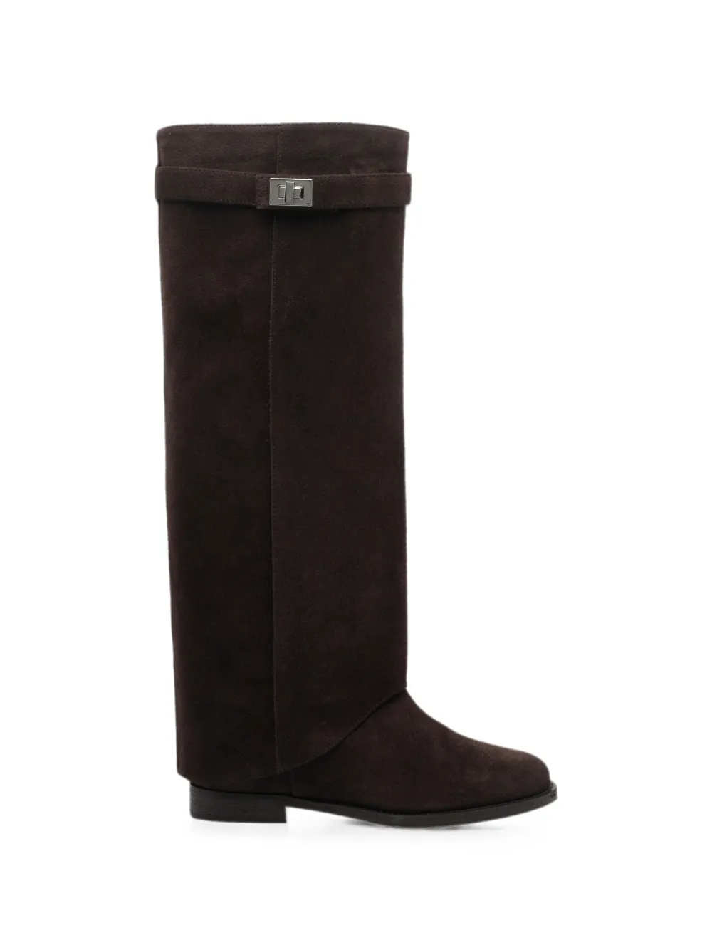 Via Roma 15 sued knee-high boots Bruin