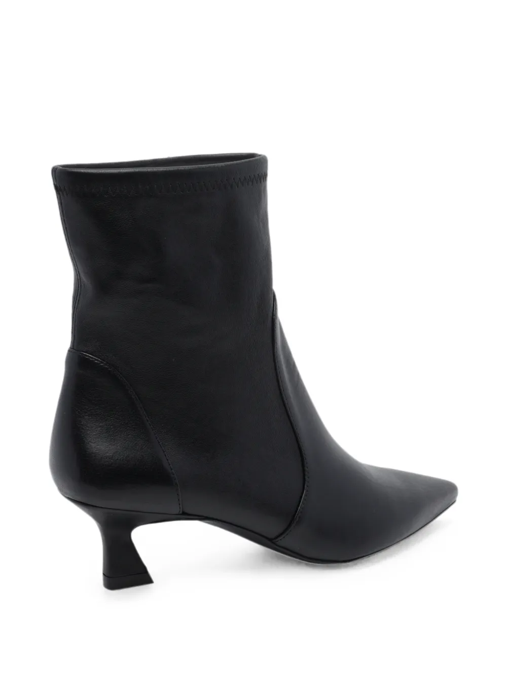 Stuart Weitzman Vinnie pointed-toe ankle boots Zwart