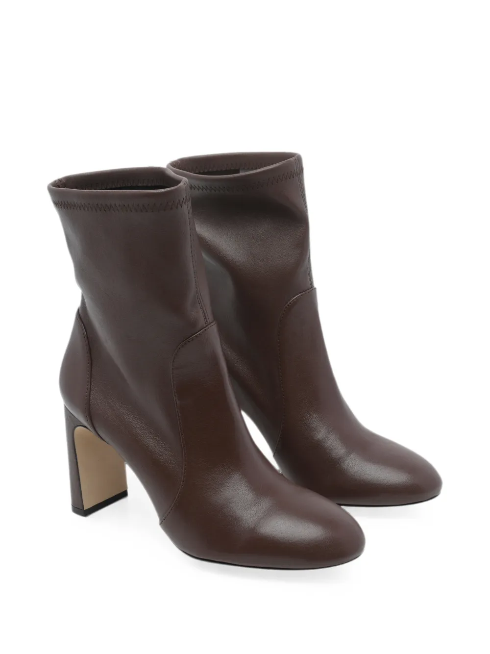Stuart Weitzman Babette round-toe ankle boots Bruin