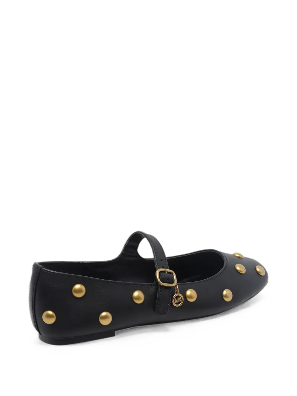 Michael Kors Nellie stud-embellished ballet flats Zwart