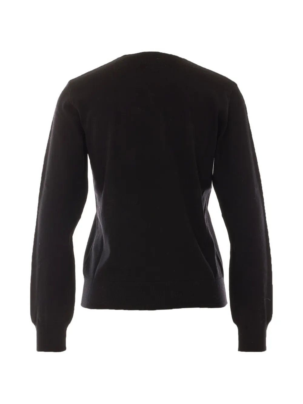A.P.C. Philomena trui met geborduurd logo Zwart