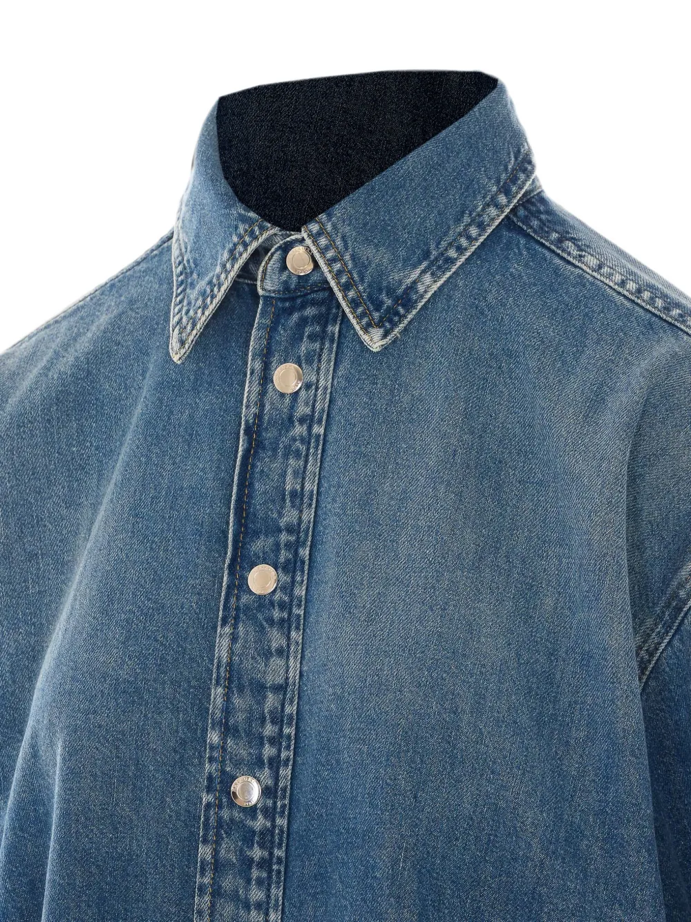 Haikure Victoria denim overhemd Blauw