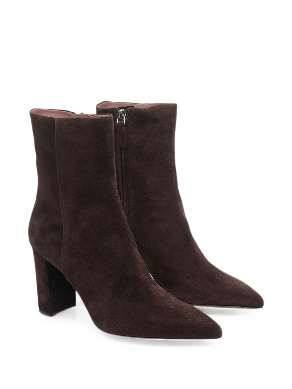 Paris Texas Anja pointed-toe ankle boots Bruin