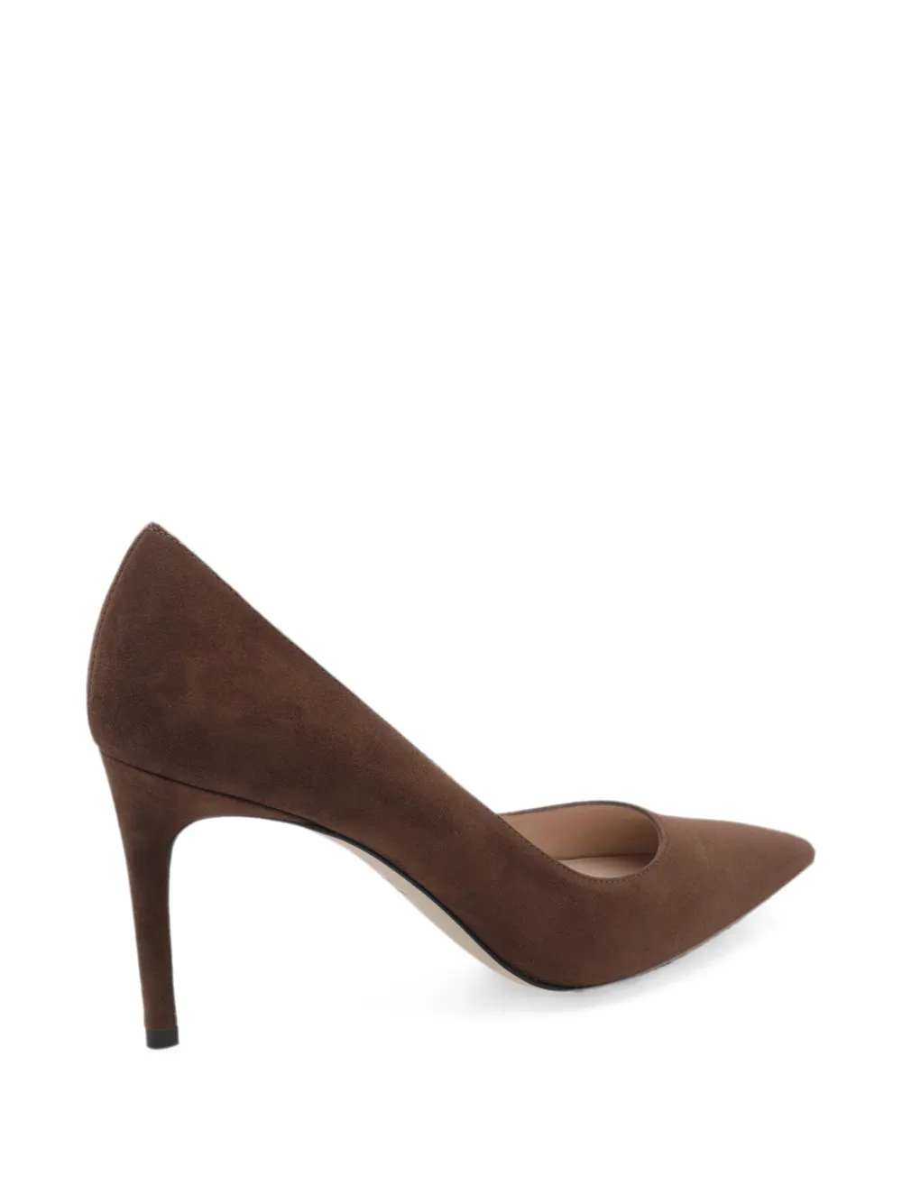 Stuart Weitzman Stuart Power 85 pumps met puntige neus Bruin