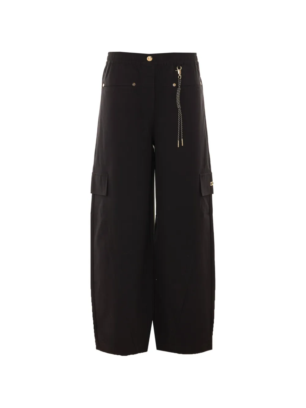LIU JO elasticated-waist track pants - Schwarz