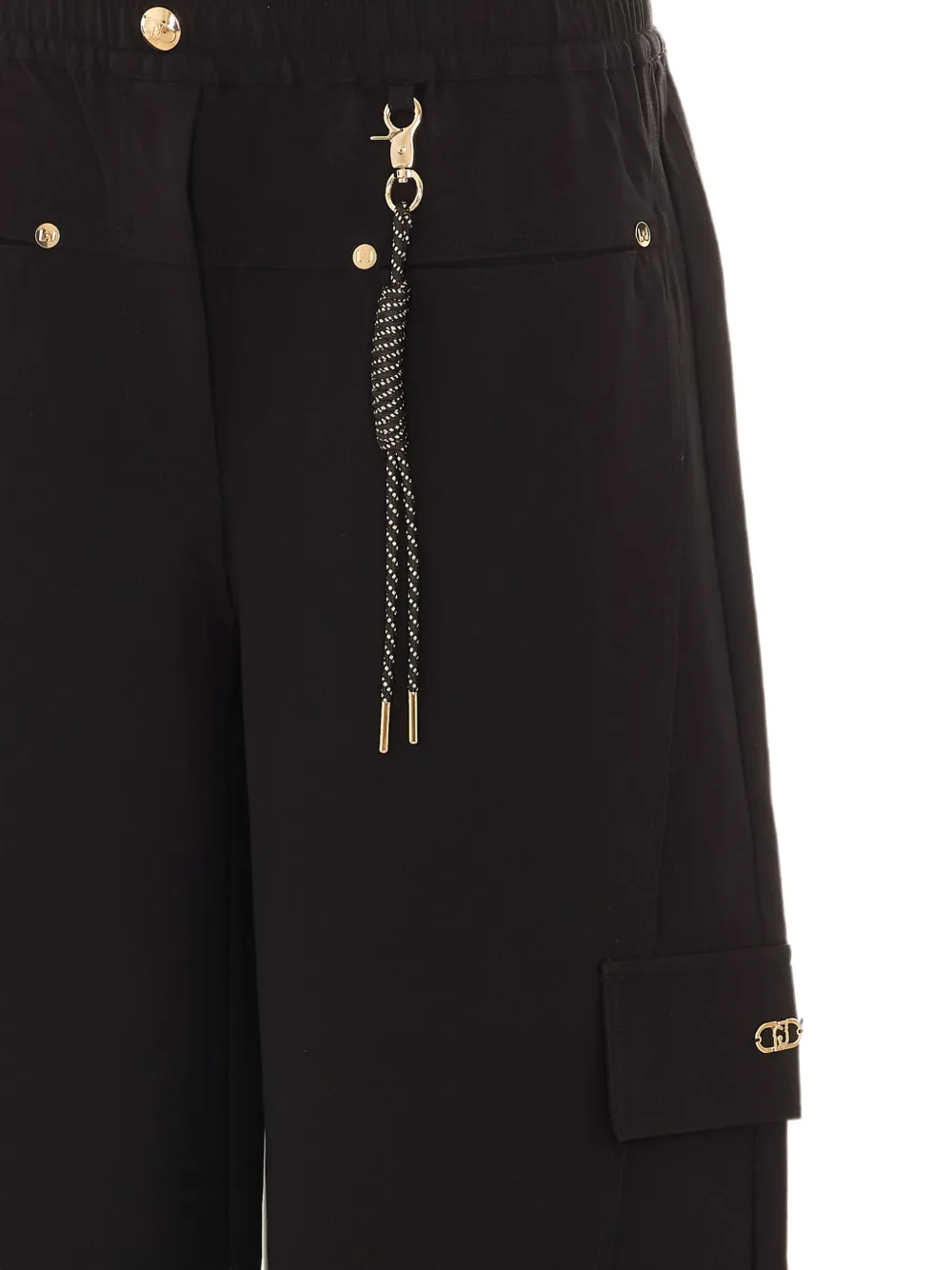 LIU JO Trainingsbroek met elastische taille Zwart