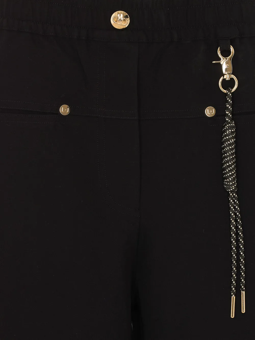 LIU JO Trainingsbroek met elastische taille Zwart