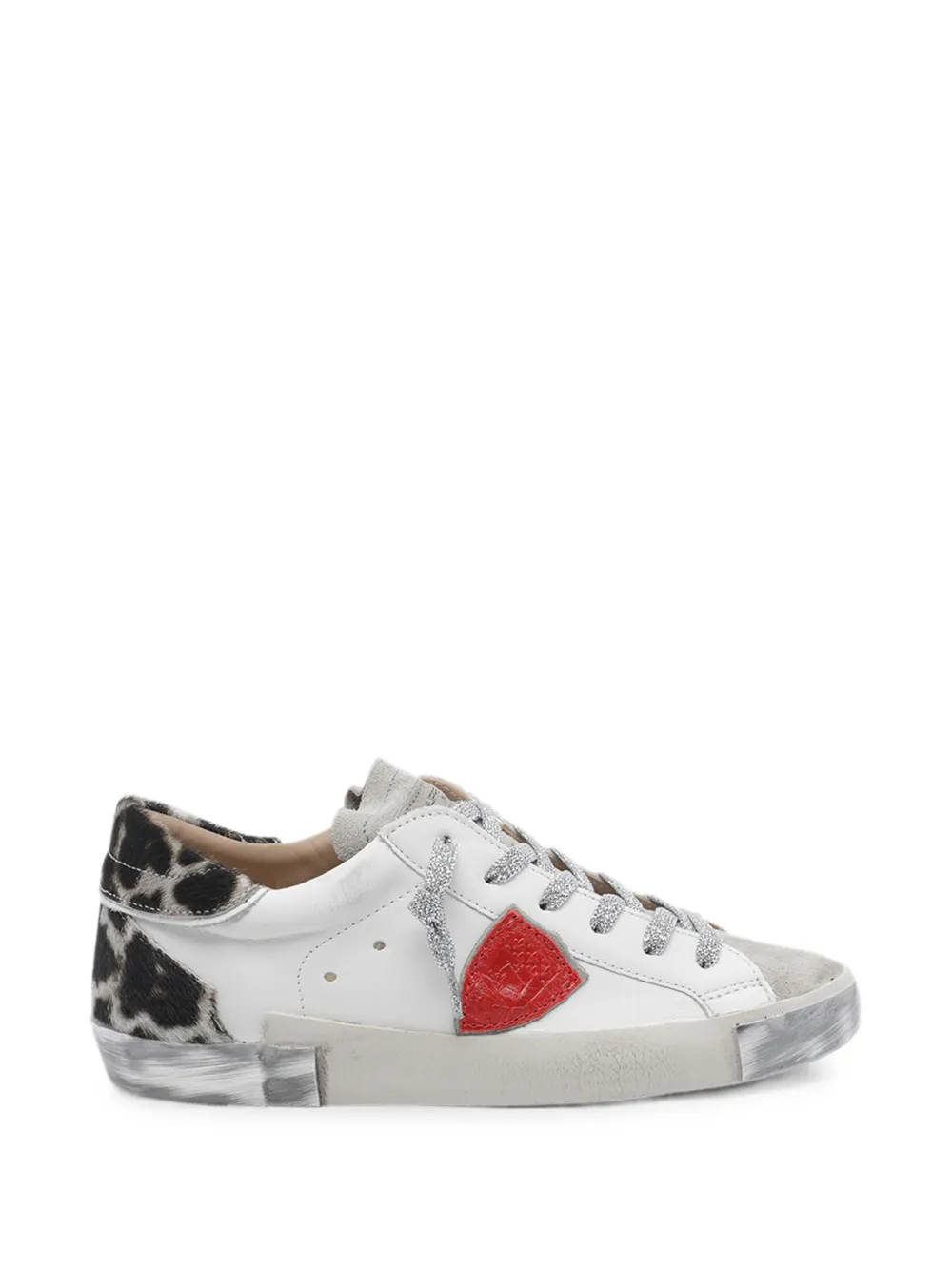 Philippe Model Paris Prsx leopard-print sneakers - Bianco