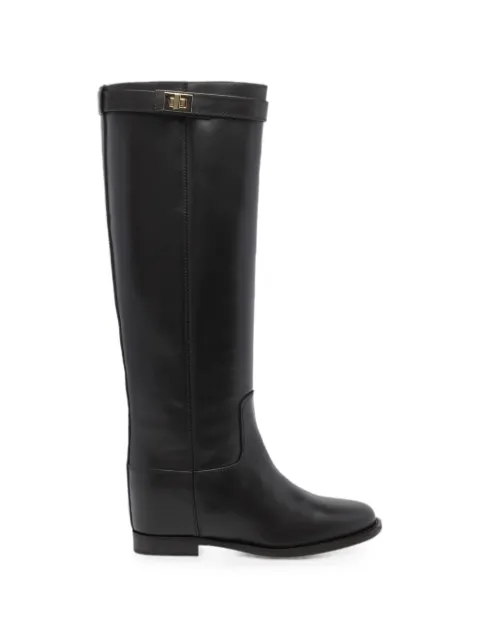 Via Roma 15 botas con detalle de candado