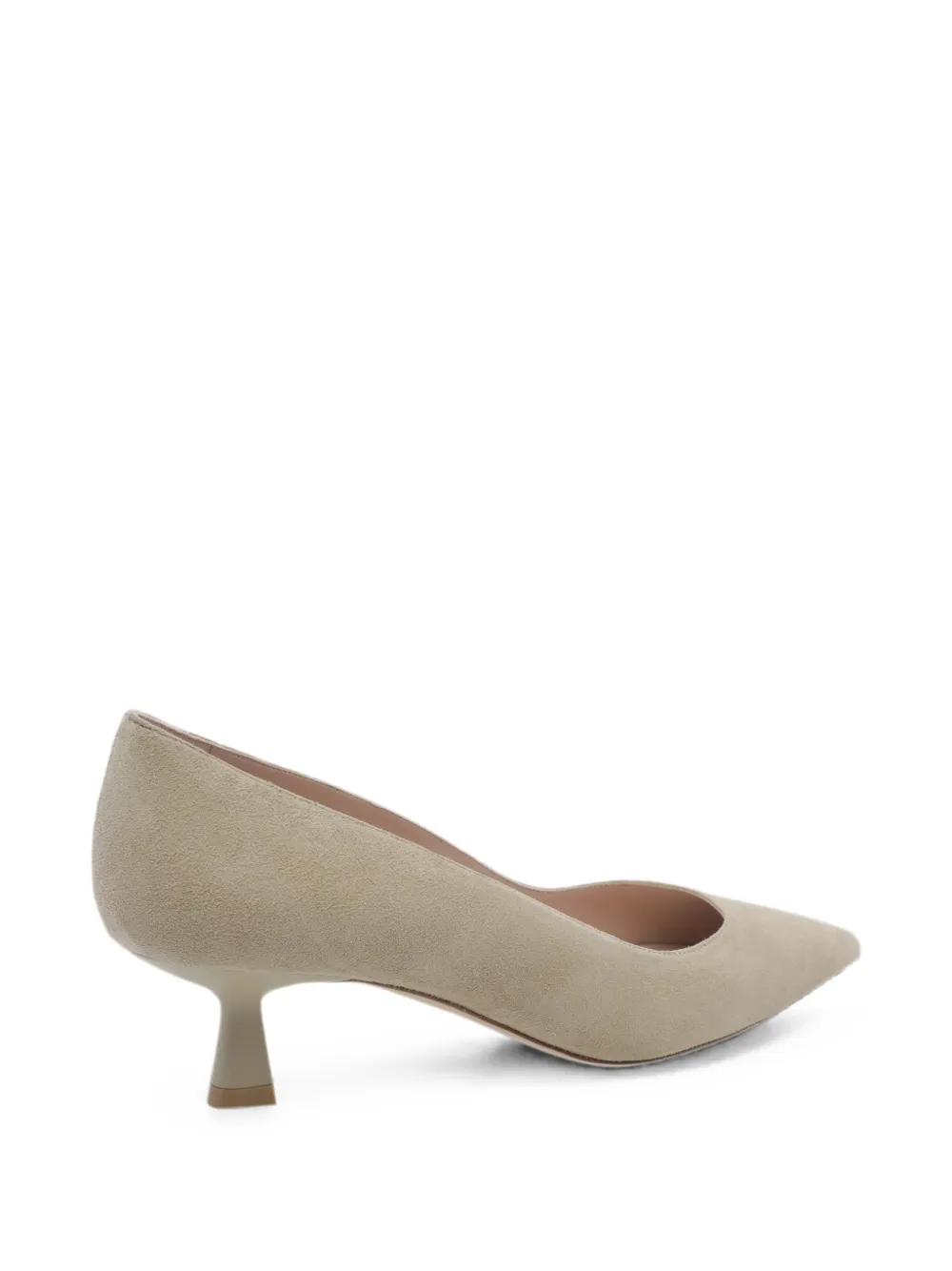 Stuart Weitzman Stuart Sculpt pointed-toe pumps Beige