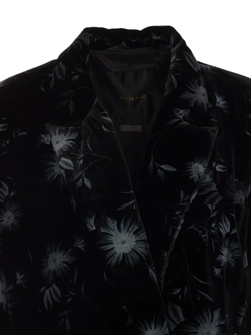 PINKO Jack met bloemenprint Zwart
