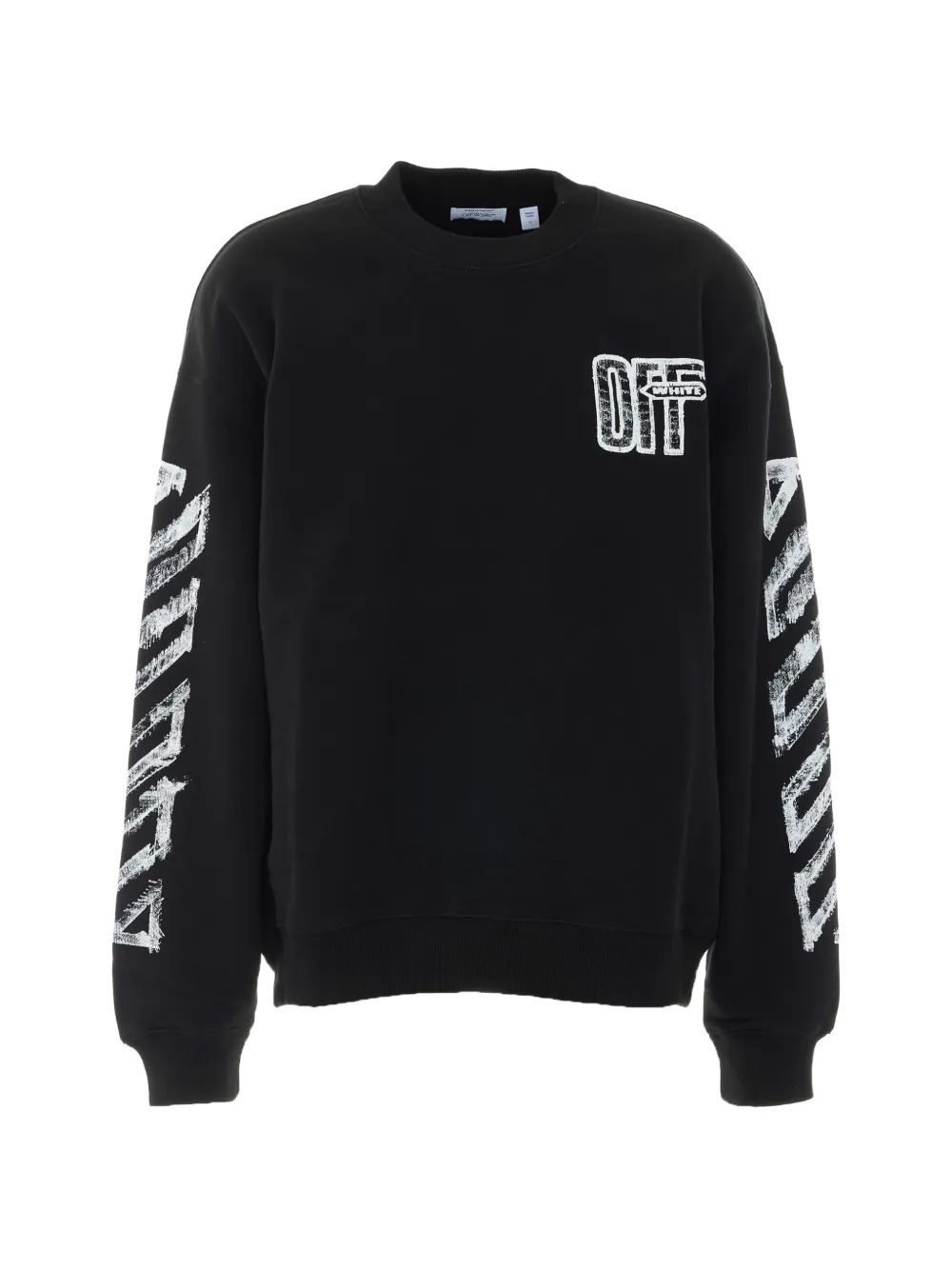 Off-White Arrow cotton sweater - Nero