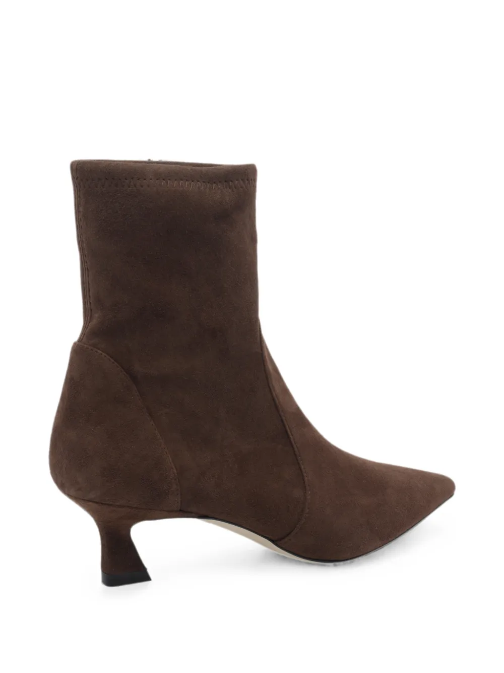 Stuart Weitzman Vinnie suede ankle boots Bruin