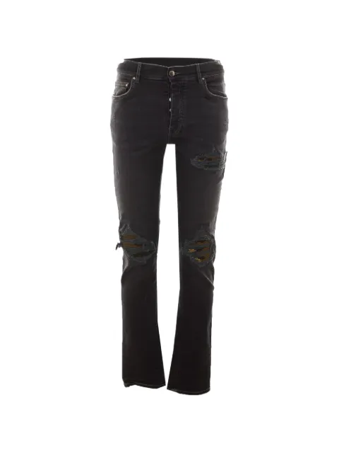 AMIRI MX1 camo-patch jeans