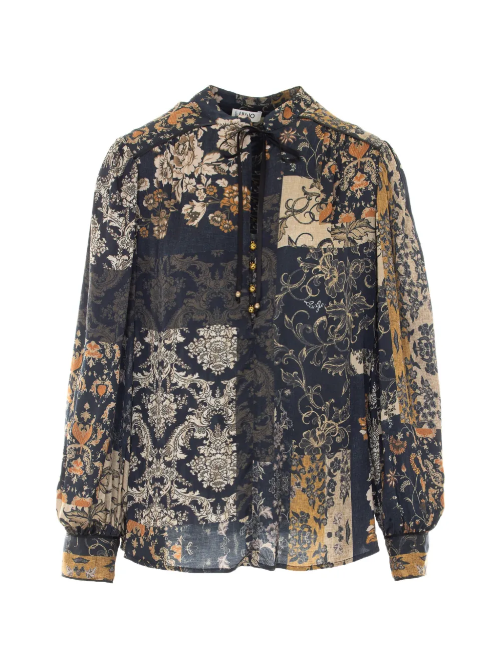 LIU JO paisley-print shirt - Blu